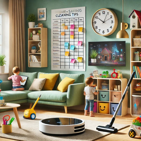 Time-Saving Cleaning Tips for Busy Families