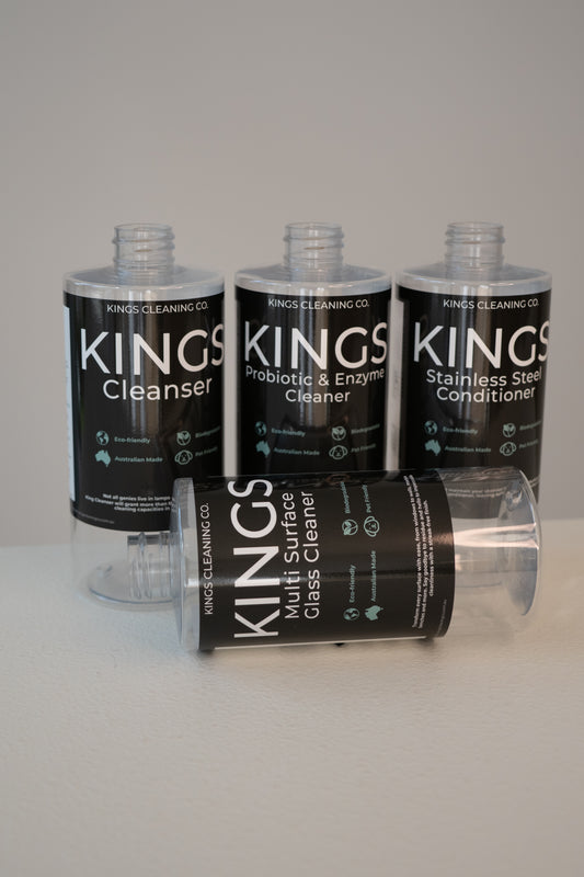 Kings Cleaning Refillable Bottle